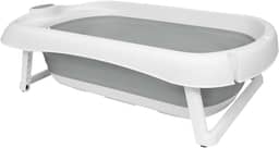 Buba Banheira Dobrável Silicone E Plástico Portátil (Cinza)