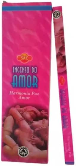 Kit de Incensos do Amor, 6 Unidades, Essência de Conexão e Paixão