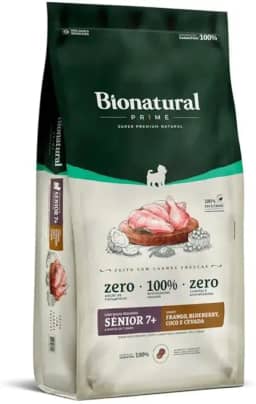 Bionatural Prime - Frango Cães De Raças Peq. Sênior 7+10,1kg