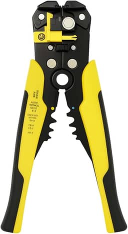 Alicate Decapador 3 em 1 Profissional Automático – Descascador, Cortador e Crimpador com Ajuste Preciso para Fios Elétricos, Terminais e Cabos - Linha Premium