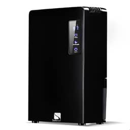 Desumidificador Elétrico Portátil Bivolt Antimofo 2200ml (Preto)