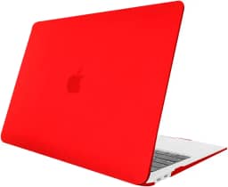 Case Capa Macbook New Air 13 A2337 C/Chip M1 Apple (VERMELHO FOSCO)