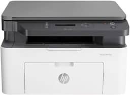 Impressora Multifuncional HP Laser MFP 135w 220v. Tecnologia de Impressão Laser Wi-Fi. Funções: Imprimir, Copiar, Digitalizar. Cor ‎Branca/Preta (4ZB83A#AC8)