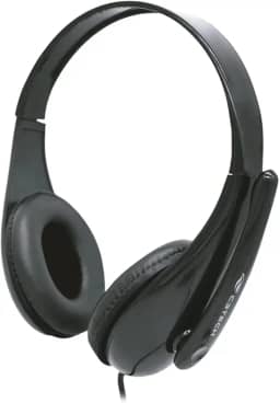 C3tech Headset com fio USB PH-340BK, Preto, microfone Omnidirecional, Alto-Falante 40mm
