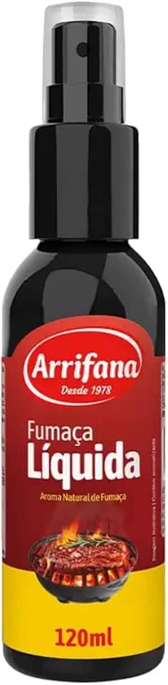 Arrifana Fumaça Liquida - Aroma E Sabor Defumado 120 Ml