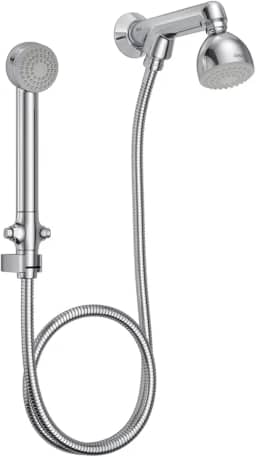 Deca Ducha Redonda de Parede Cromada Max Com Chuveirinho