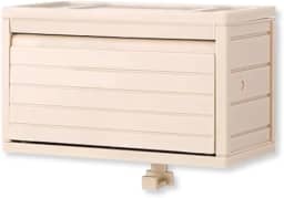 Porta-Chaves de Parede Formato Garagem de Carro com Porta Automática – Organizador Decorativo, Durável e Fácil de Instalar