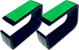 Organizador de cabos e fios para mesa oculto kit com 20 unidades