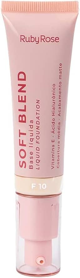 Ruby Rose - Soft Blend Base Liquida F10 Hbm301-1