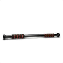 Barra de Porta Para Exercícios – Sem Furos, Ajustável (63 cm a 96 cm), Até 100 kg – Antiderrapante