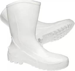 Bota Galocha Segurança Ocupacional EPI Marluvas 110Vflex Impermeável em PVC e Solado Antiderrapante