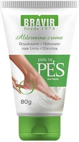 Aldermina 80G - Creme Hidratante Para Pés (Pés Ressacados