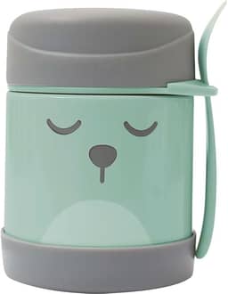 Buba Pote Termico C/Colher - Gumy Verde Verde