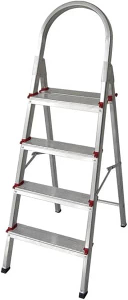 ESCADA DE ALUMINIO NEW STAR C/ 4 DEGRAUS