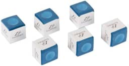 EastPoint Sports Giz de bilhar para piscina – Melhora a precisão e o controle da bola – Inclui 6 cubos de giz