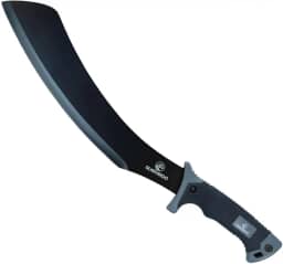 Guepardo, Facão de Alta Performance, Dixon Lâminas Full Tang, Aço Inox 420, 50cm, Mata, Trabalhos Pesados, Aventuras, Durável e Eficiente, Prata