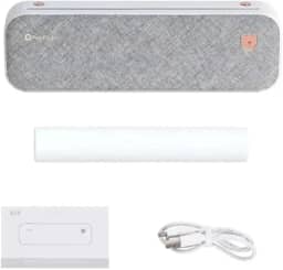 Xd Mega Imports A40 Impressora Portátil, A4 Sem Fio, Monocromática, Impressora Térmica Portátil Compatível com Android e iOS, Suporta Largura de Papel de 2''/3''/4''