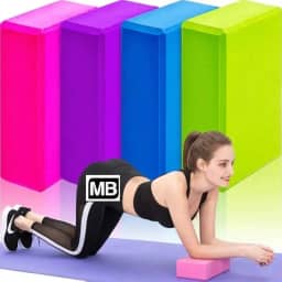 Bloco Eva Yoga Studio Proficional Pilates Rpg Exercicios Fisioterapia Fitness