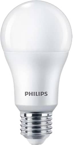 PHILIPS LEDBulb Lâmpada Led Base E27, Branco (Quente), Bivolt (100-240 V), 4.5 W