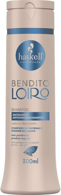 Haskell Shampoo Bendito Loiro 300Ml