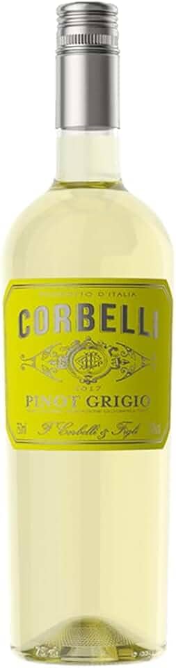 Vinho Italiano Branco Corbelli - Uva Pinot Grigio - Região Sicília - 750 ml