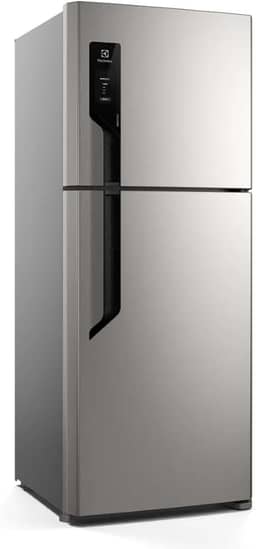 Geladeira Electrolux Frost Free 431L Efficient AutoSense Duplex Inox Look (TF70S) 220V