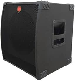 RBA Subwoofer Profissional 18" Sub Grave Caixa de Som com Conexão Fio e Montagem em Pole ou Suporte