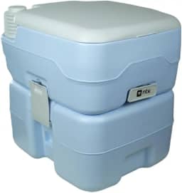 Nautika, Banheiro Químico, Ecocamp 20L, Vaso Sanitário Portátil, Suporta Até 120Kgs, Ideal Para Pescarias, Campings, Barcos, Viagem e Atividades Outdoor, Feito Em Polietileno