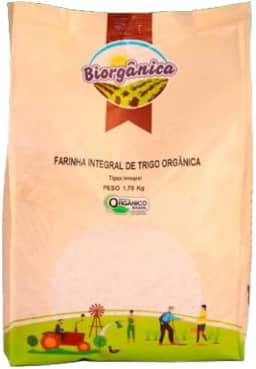 Farinha de Trigo Integral Orgânica Biorgânica 1,75kg