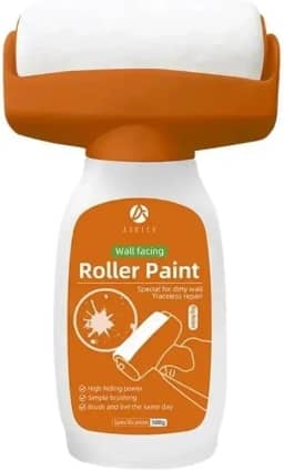 Rolo de Pintura para Parede, 500g, Kit de Ferramentas de Reparo com Pincel Pequeno