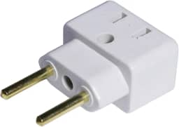 Adaptador Universal 3 para 2 Pinos (Pino Terra) e Pino Grosso 20A | Benjamin Tipo T Reforçado | Bivolt | Solução para Air Fryer, Secador e Micro-ondas