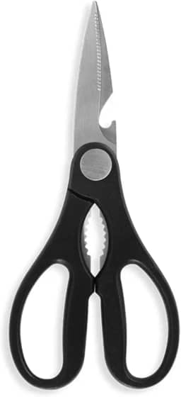 Tesoura para Cozinha 8' 20 cm Brinox Preto