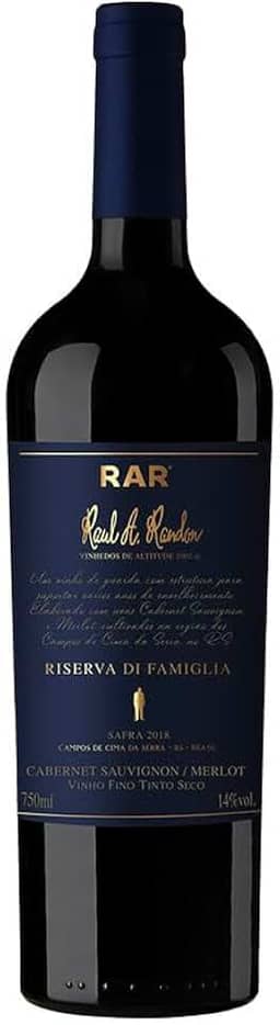 Vinho Riserva Di Famiglia Cabernet Sauvignon e Merlot