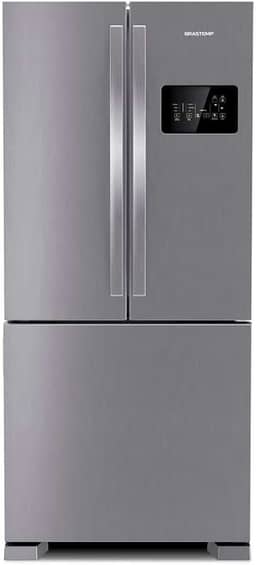 Geladeira Brastemp Frost Free French Door A+++ 554 litros Cor Inox - BRO85AK 220V