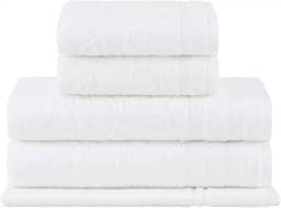 Buddemeyer Jogo de Toalhas Botanique Extra Soft Branco 2 peças