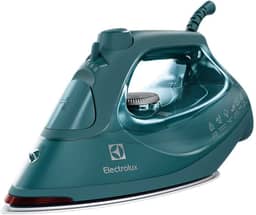 Ferro de passar seco e vapor Electrolux Antiaderente base cerâmica vapor vertical extra 1200W Verde Escuro (ESI80) 127v