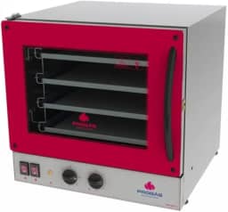 Forno Turbo Elétrico Fast Oven Prp-004 Plus Vermelho - Progas Digital 220v