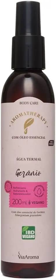 Água Termal com Óleo Essencial de Gerânio Via Aroma - 200ml