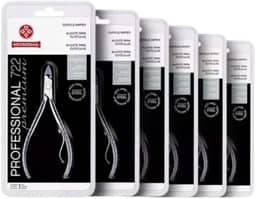 Kit 6 Alicates de Cutícula 722 Mundial Profissional