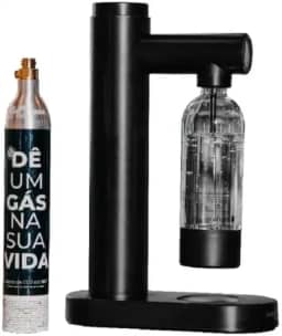 Gaseificador de Água Gassata Home Purificatta Preto