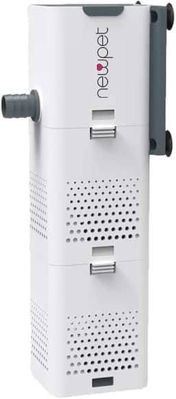 Filtro para Aquário U-V 500L/H Filtro para Aquário com Luz U-V de 5W Máquina de Limpeza verde Bomba Submersível Potente Filtro Interno para Aquário de Tartarugas de água Salgada (220V)