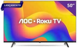 Smart TV 50' 4K UHD AOC Roku TV 50U7045/78G