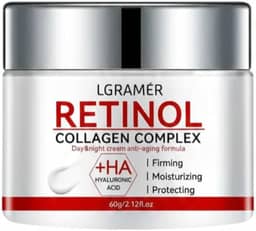 Sérum Facial Retinol e Colágeno com Ácido Hialurônico | Anti-Idade, Rugas e Firmeza da Pele