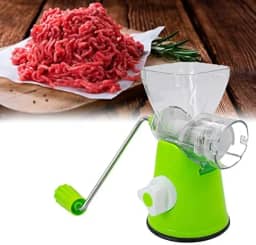 Maquina Moer Carne Linguiça Cafta Moedor Caseiro Manual C/ Funil