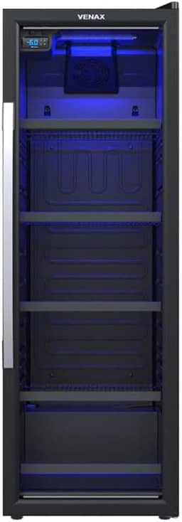Cervejeira Venax Blue Light 209 Litros Preto Fosco Expvqbl209pf220-220V