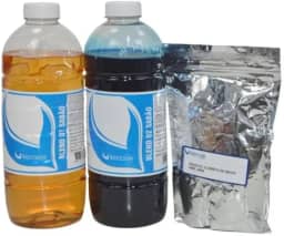 Kit Base para Sabão Lava Roupas Premium 1kg Azul Rende 20 Litros Verzzon (2.400gr)