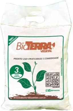 Terra Preta Substrato Vegetal Pronto 3 Kg