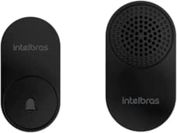 Campainha sem Fio e sem Bateria CIK 102 Preta Intelbras