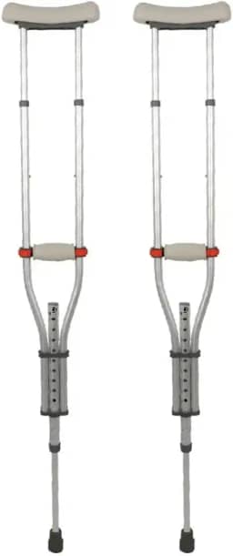 Muleta Axilar Universal Para 3 Medidas P M G 3em1 Até 130kg Dellamed