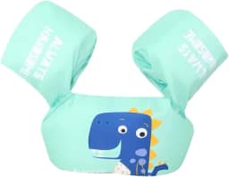 Boia Salva-Vidas Colete Infantil, Não Fura, Segurança para Praia e Piscina, Ajustável para Crianças de 1 Ano (ou 8kg) até 25kg